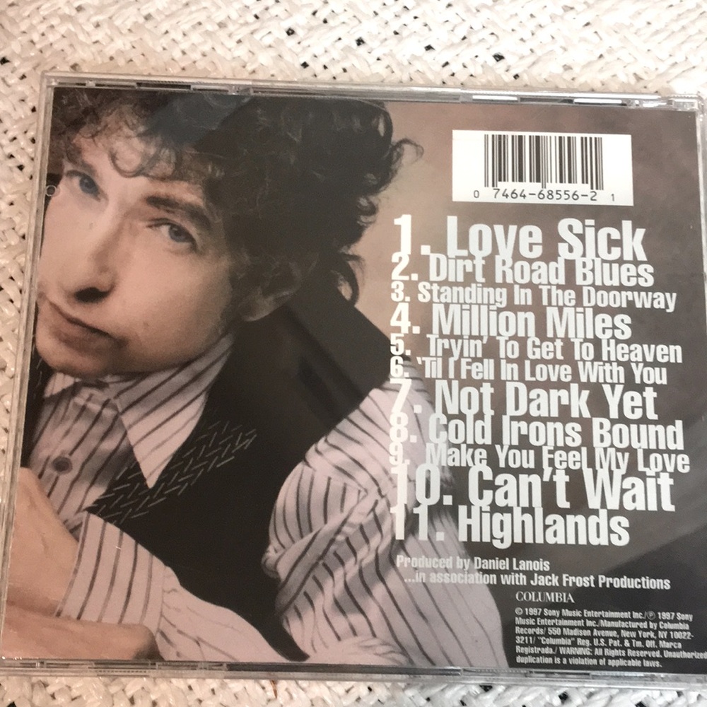 Bob Dylan CD “Time Out Of Mind” - Picture 2 of 6
